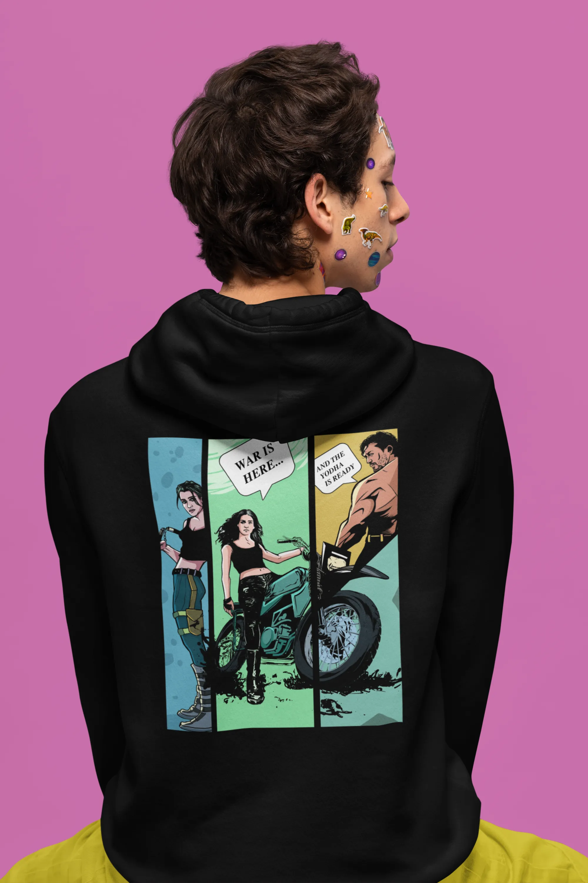 Official Ganapath Comic Book Hoodie