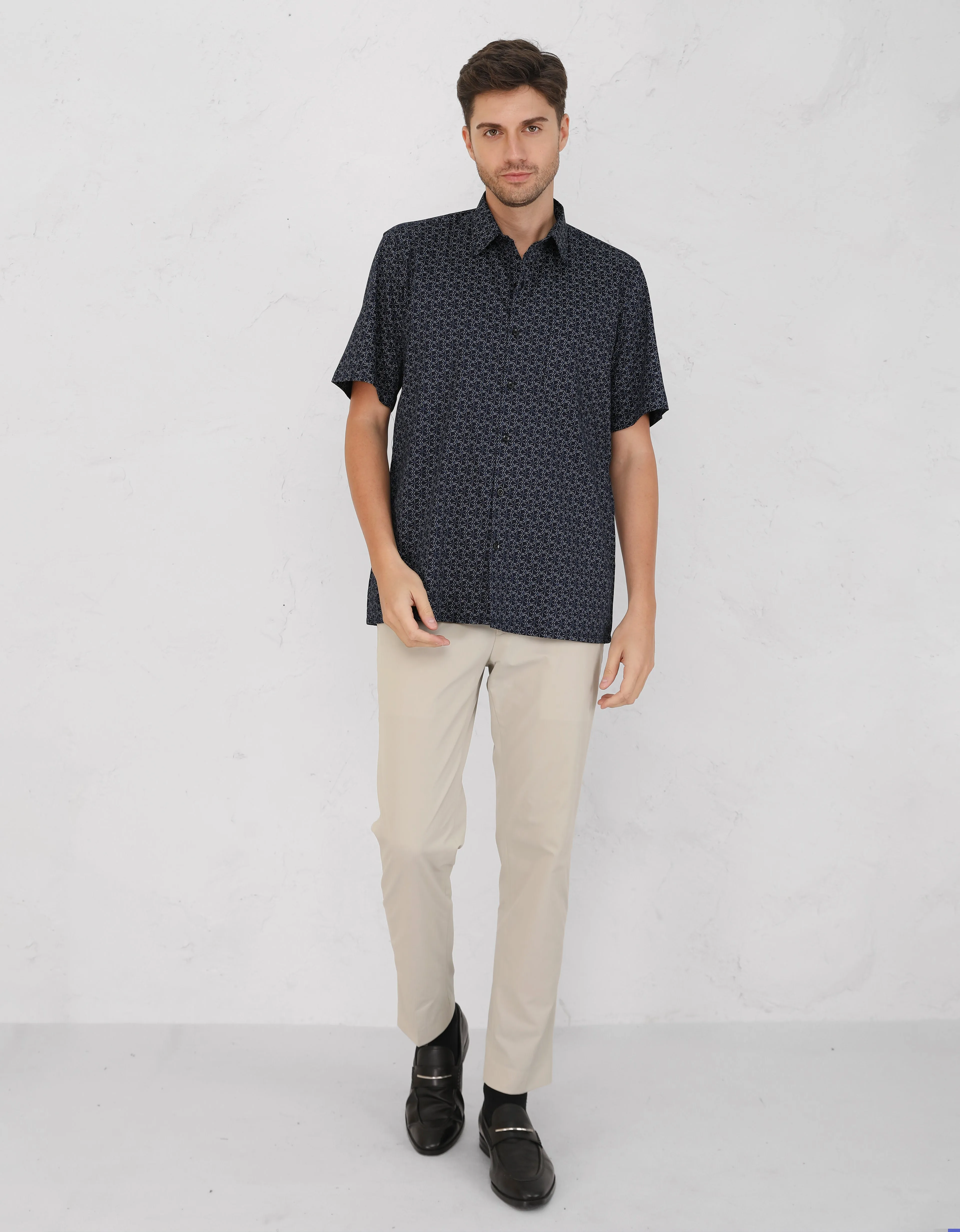 OLIVER SHIRT (NAVY BLUE)