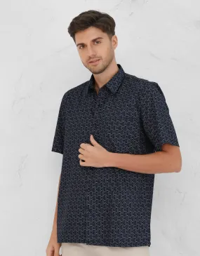 OLIVER SHIRT (NAVY BLUE)