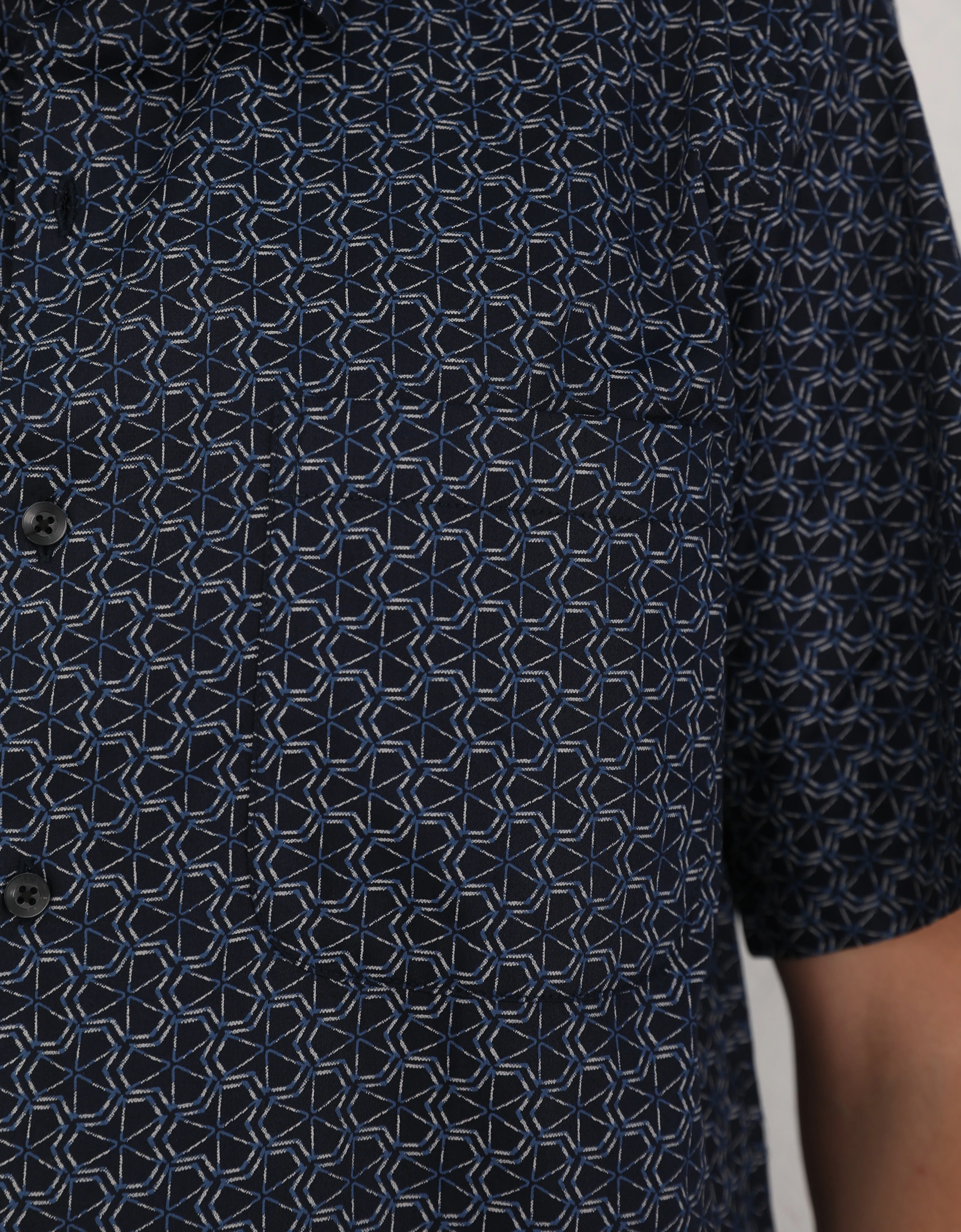 OLIVER SHIRT (NAVY BLUE)