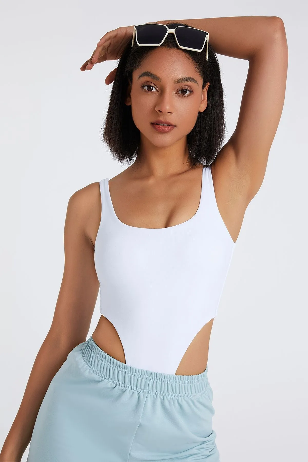 One Piece Backless Bodysuit