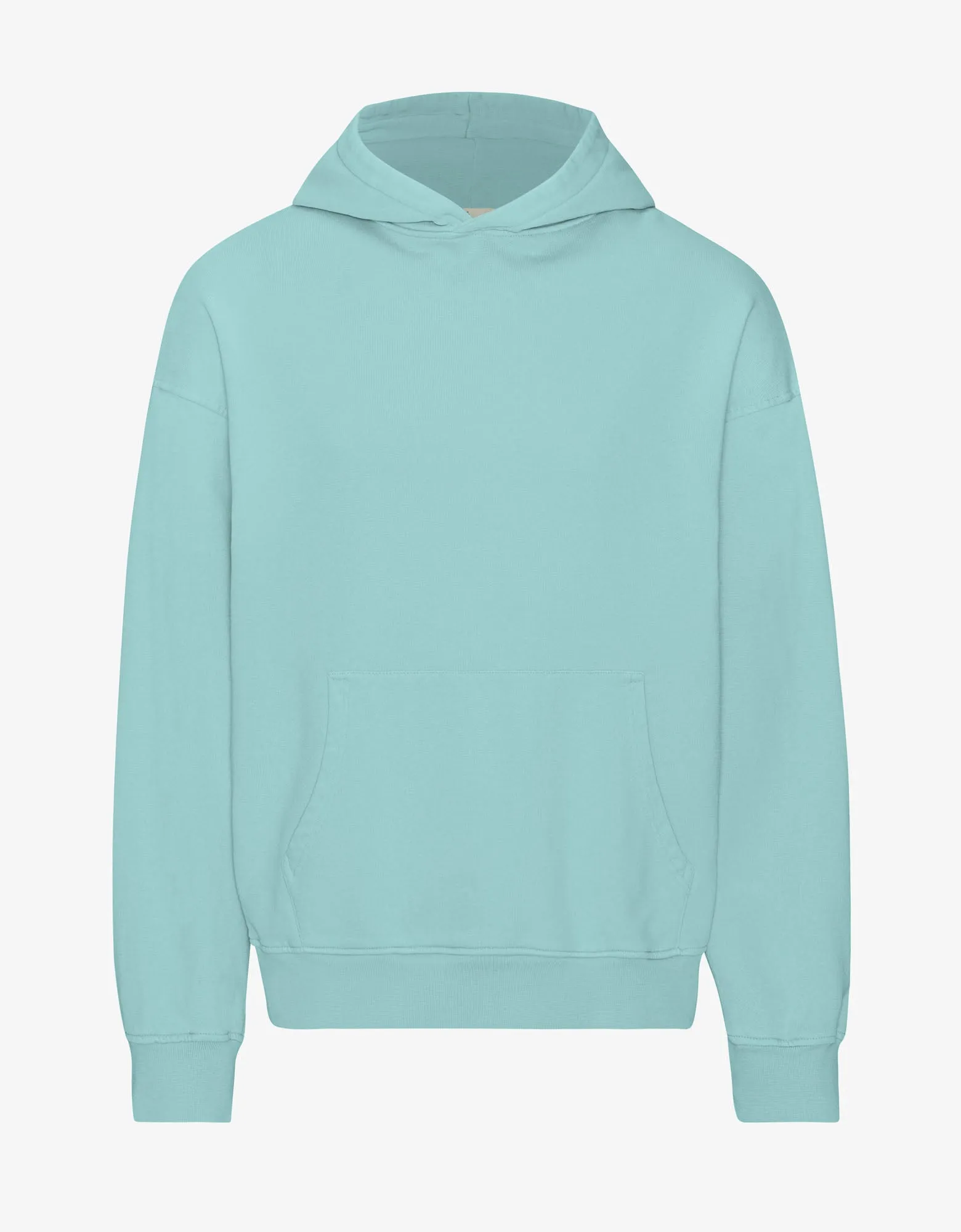 Organic Oversized Hood - Teal Blue