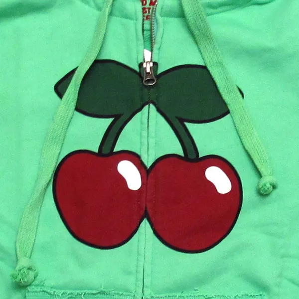 Pacha Basic Cherry Logo Men's Zip up Hoodie