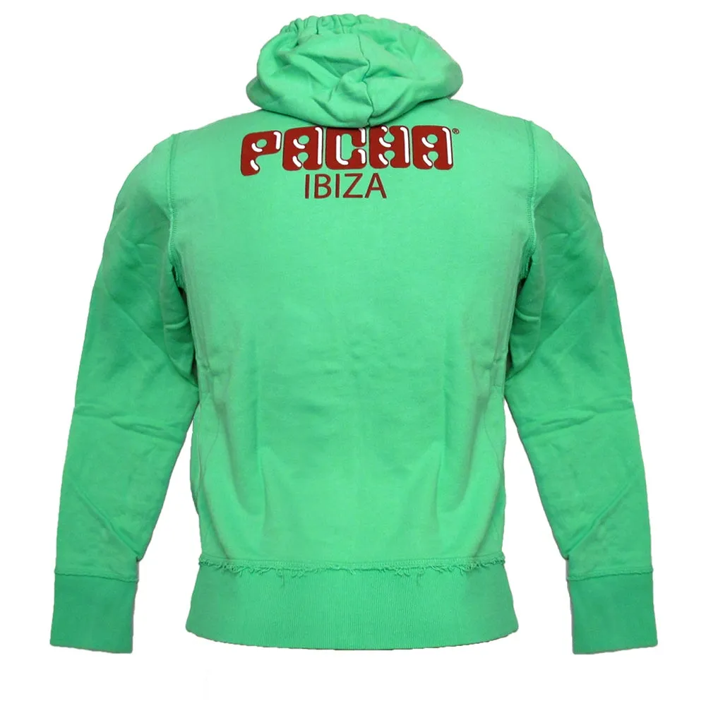 Pacha Basic Cherry Logo Men's Zip up Hoodie