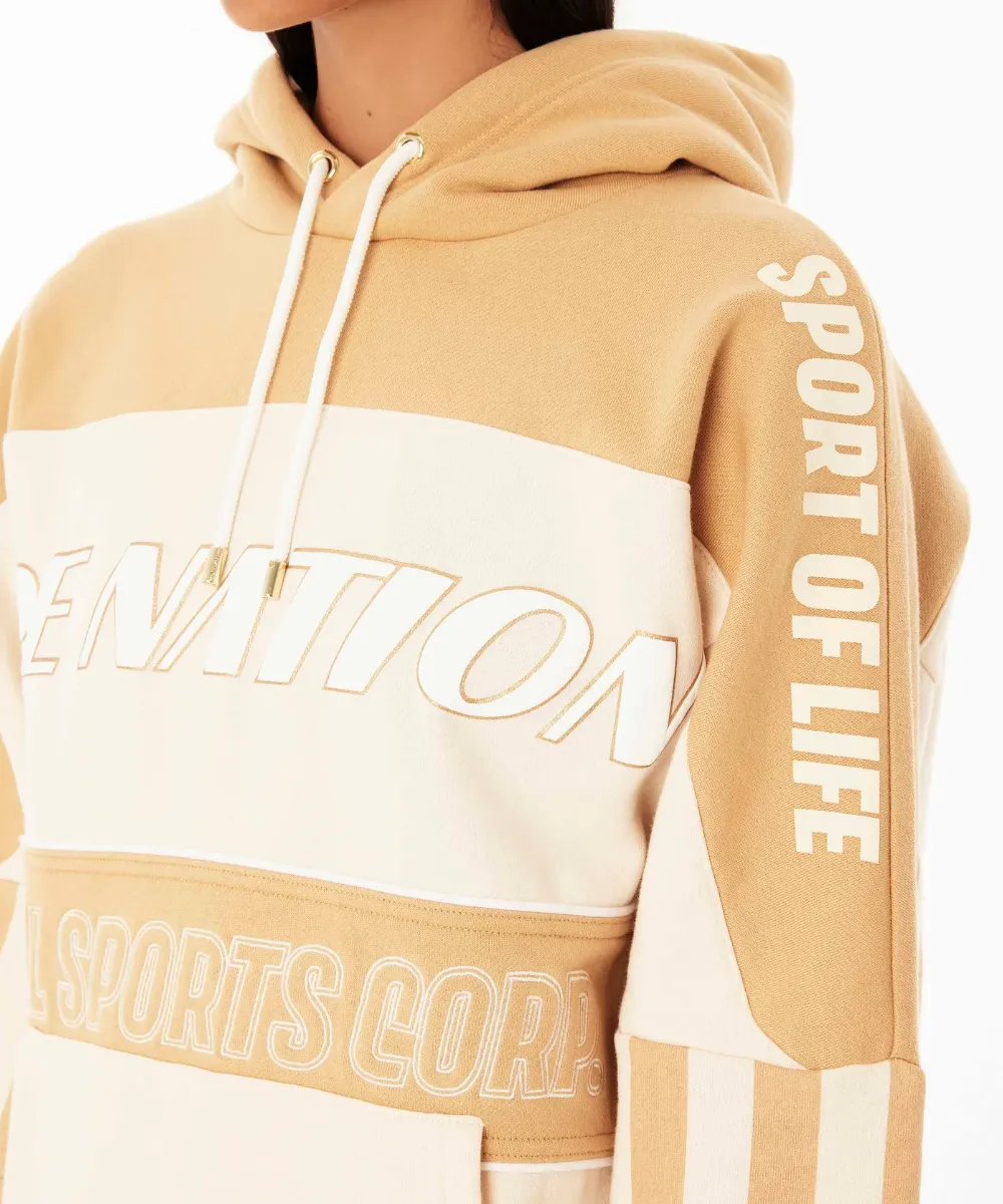 P.E Nation Surpass Hoodie (Sand)