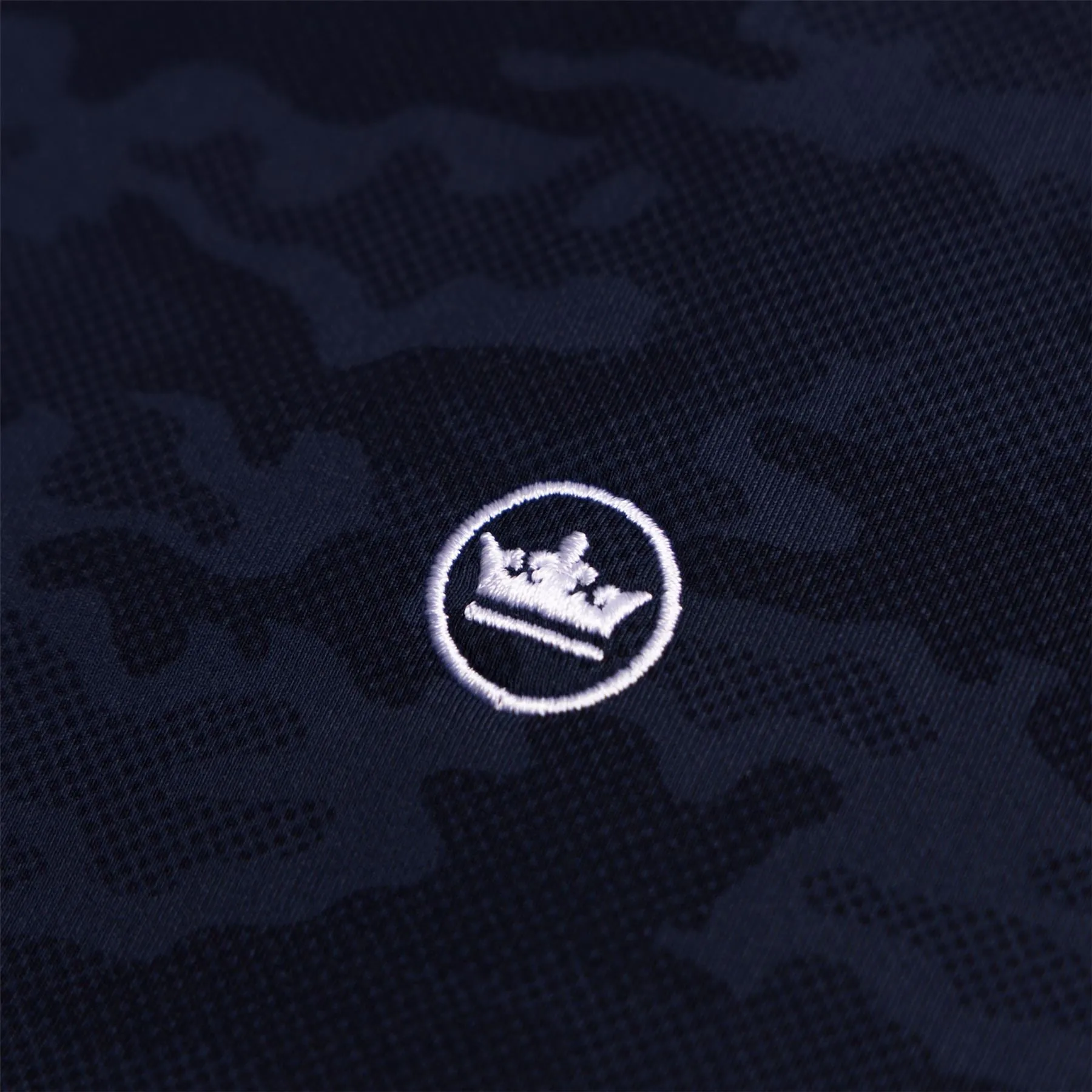 Pine Camo Performance Hoodie Navy - SS23