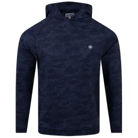 Pine Camo Performance Hoodie Navy - SS23