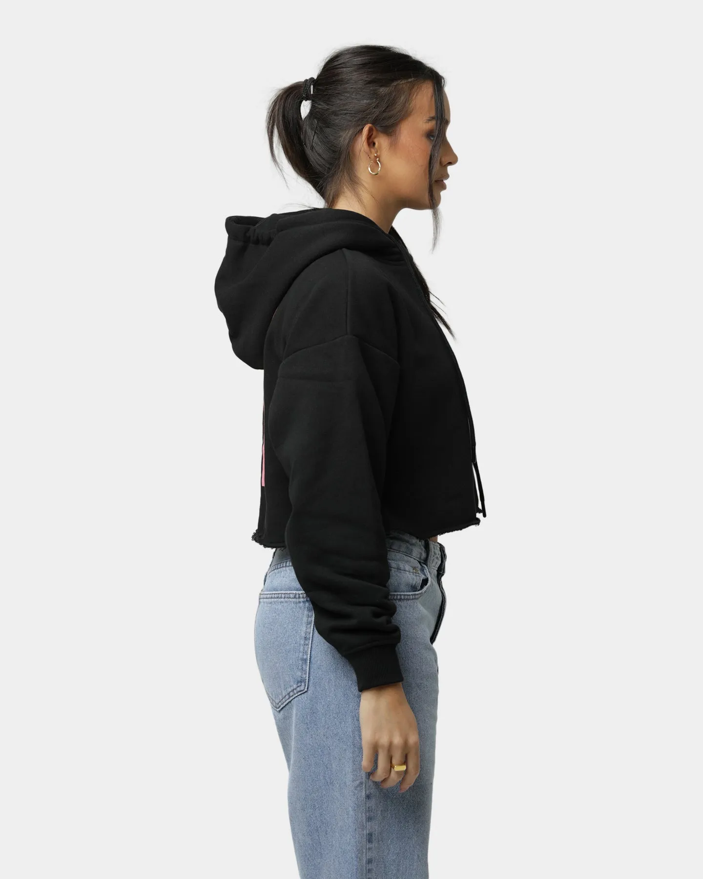 Playboy Playboy 2019 Cropped Hoodie Black