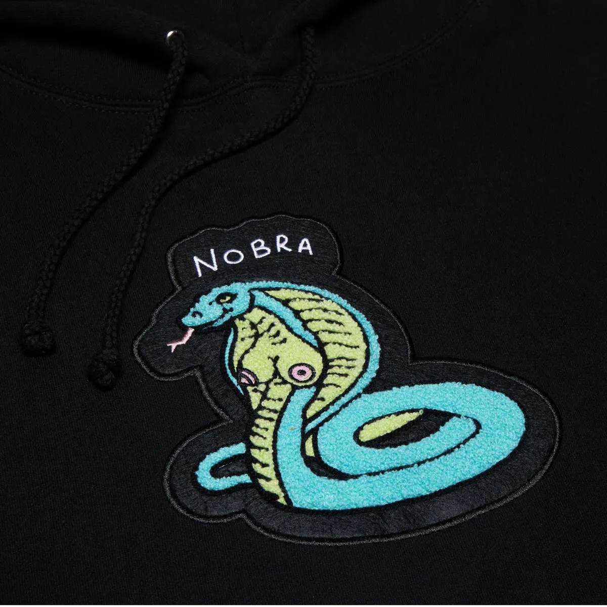 Porous Walker Nobra Hoodie - Black