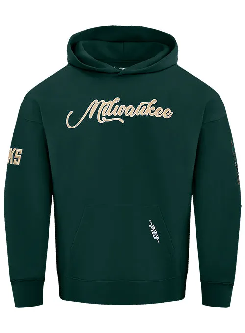 Pro Standard City Signature Milwaukee Bucks Hooded Sweatshirt