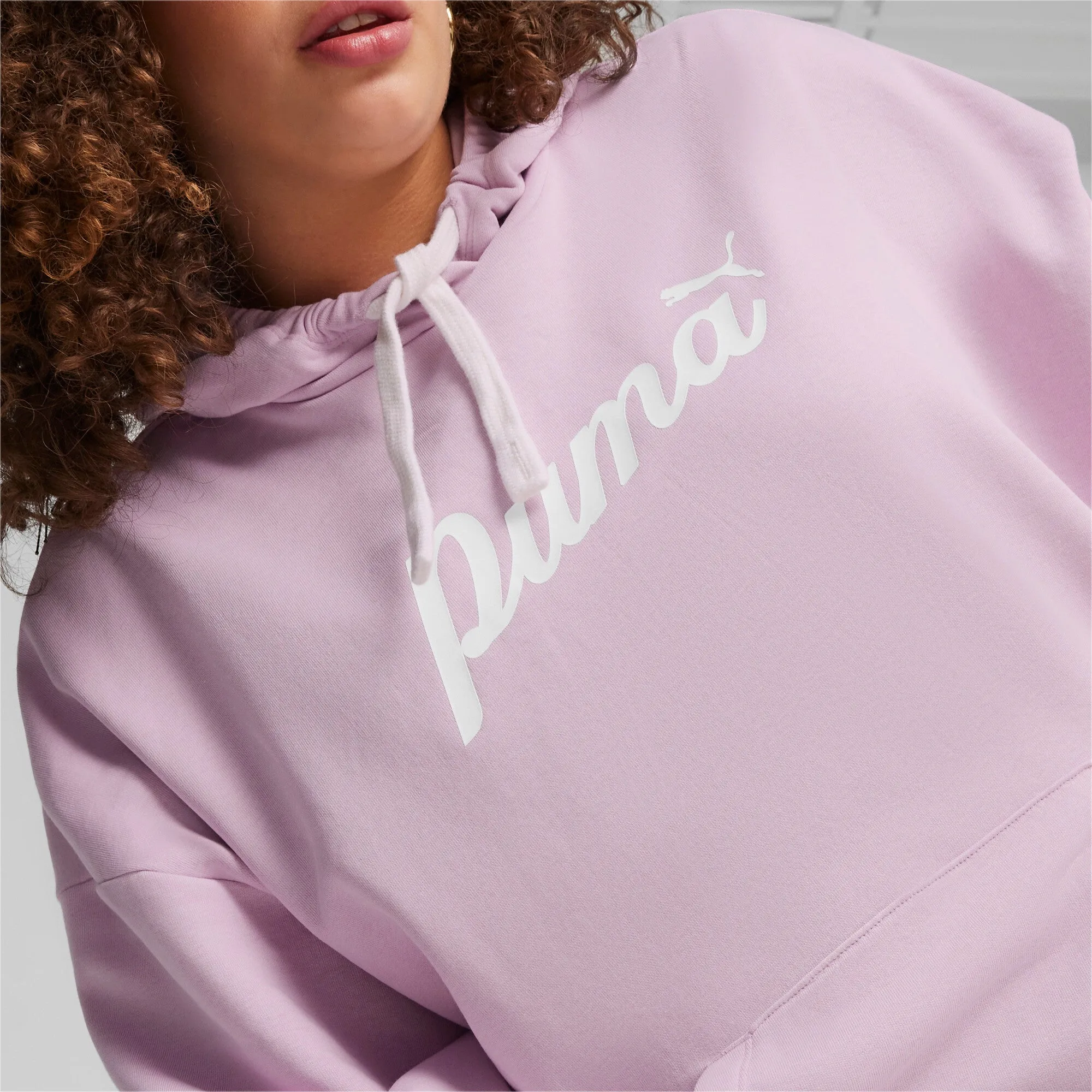 PUMA Blossom Script Hoodie Tee