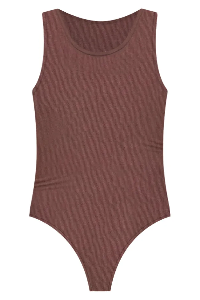 Pure Memory Brown Bodysuit FINAL SALE