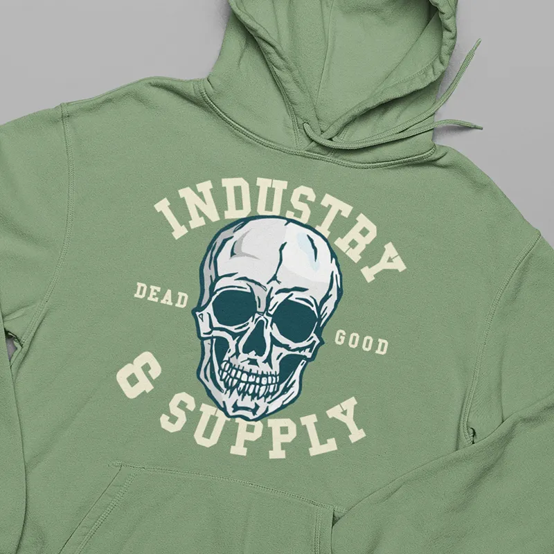 "DEAD GOOD" INDUSTRY & SUPPLY HOODIE