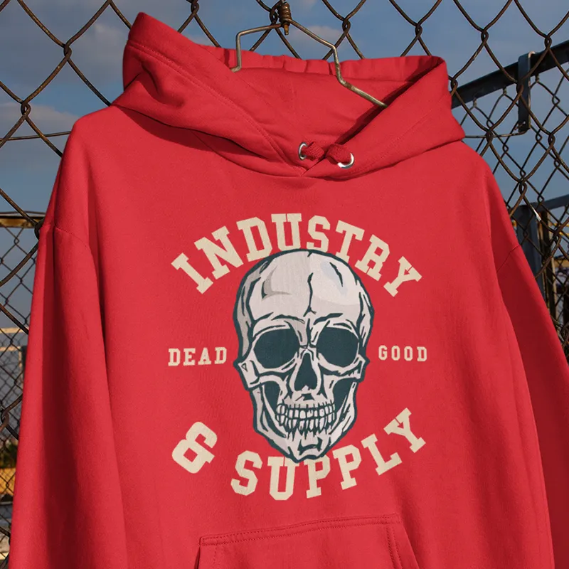 "DEAD GOOD" INDUSTRY & SUPPLY HOODIE