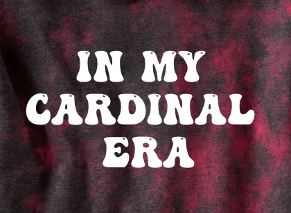 "In my Cardinal Era" Adult Hoodie