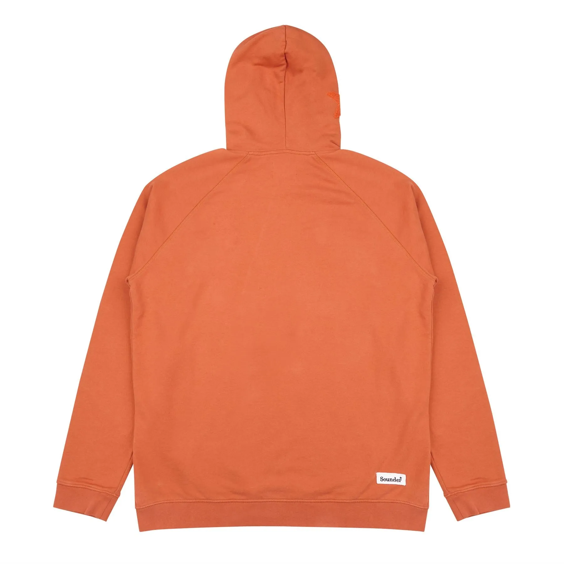 Raglan Star Hoodie Rust - 2024