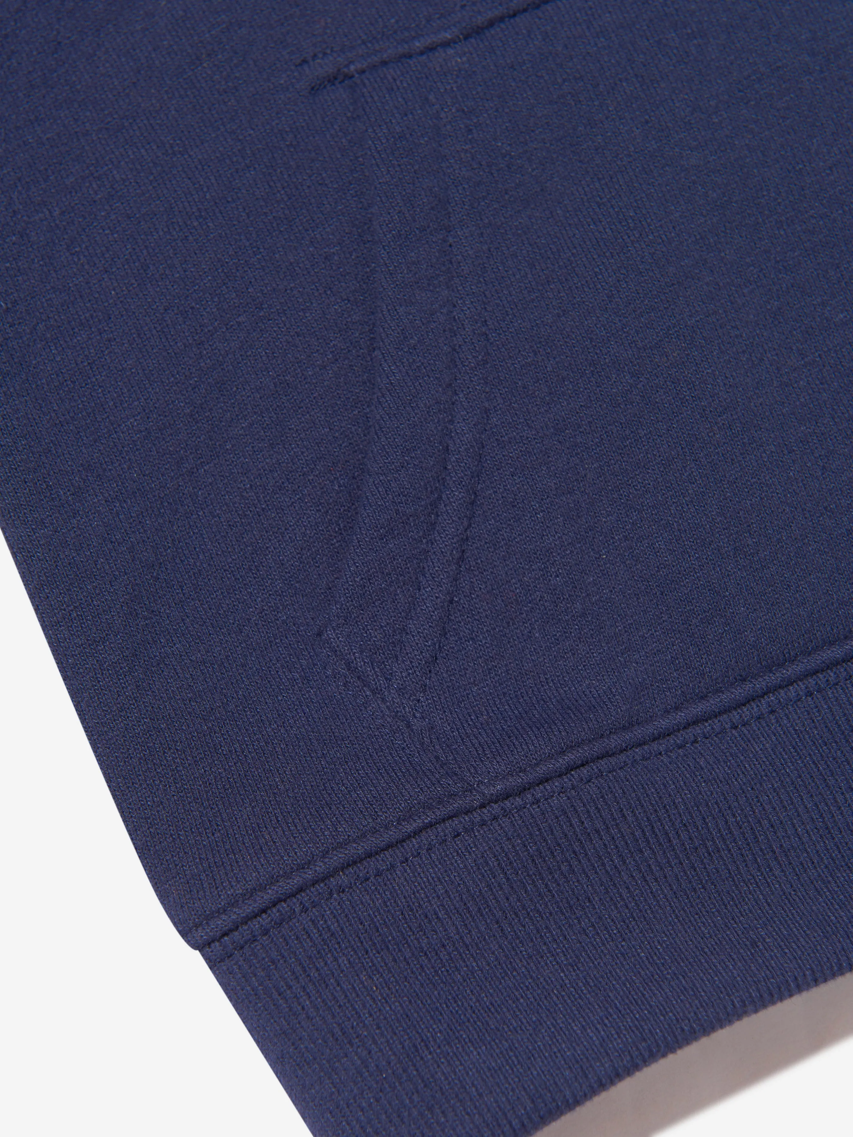 Ralph Lauren Boys Logo Hoodie in Navy