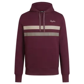 RAPHA Brevet Hoodie - WPF Wine/Stone/Dark Beige