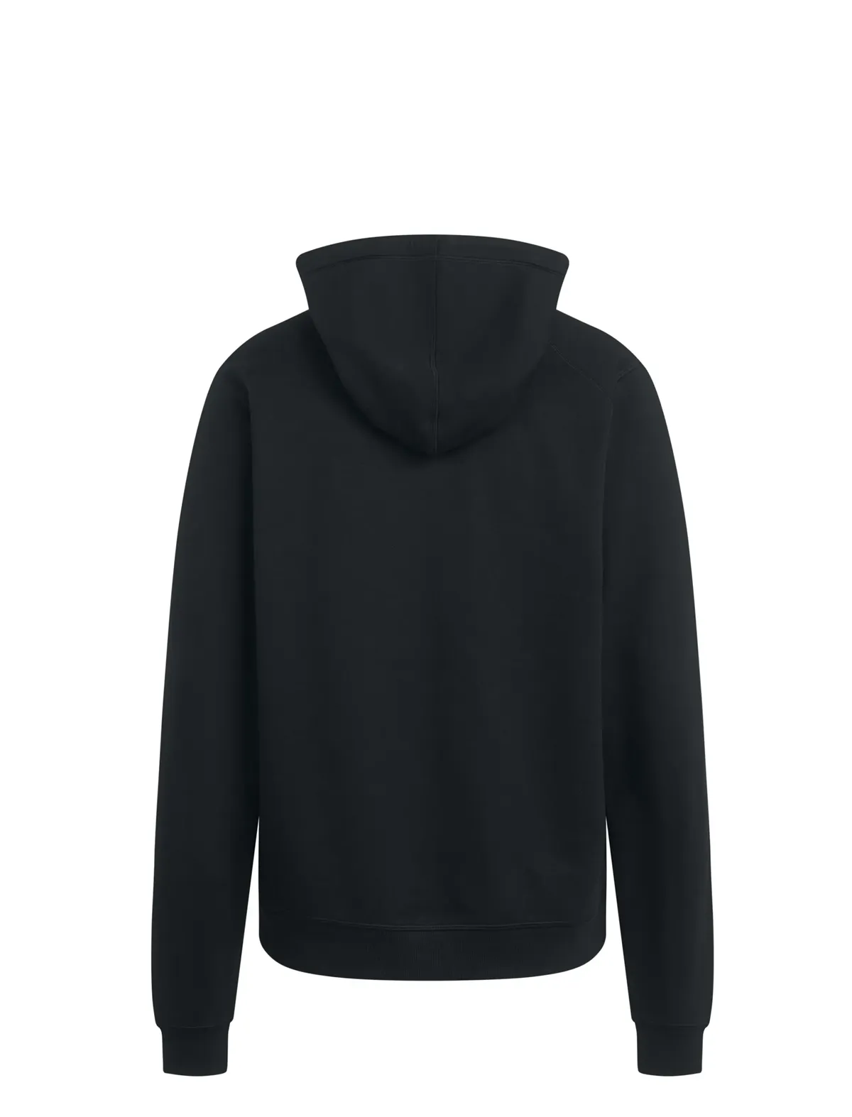 Rapha Mens Cotton Hoodie Black/Grey