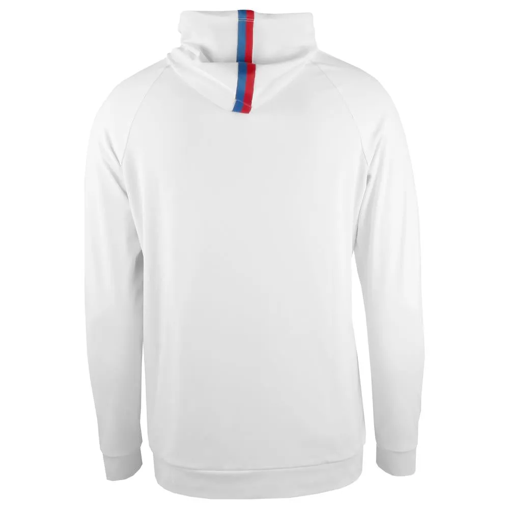 Redvanly Men's Leavitt Hoody - White/Red/Blue