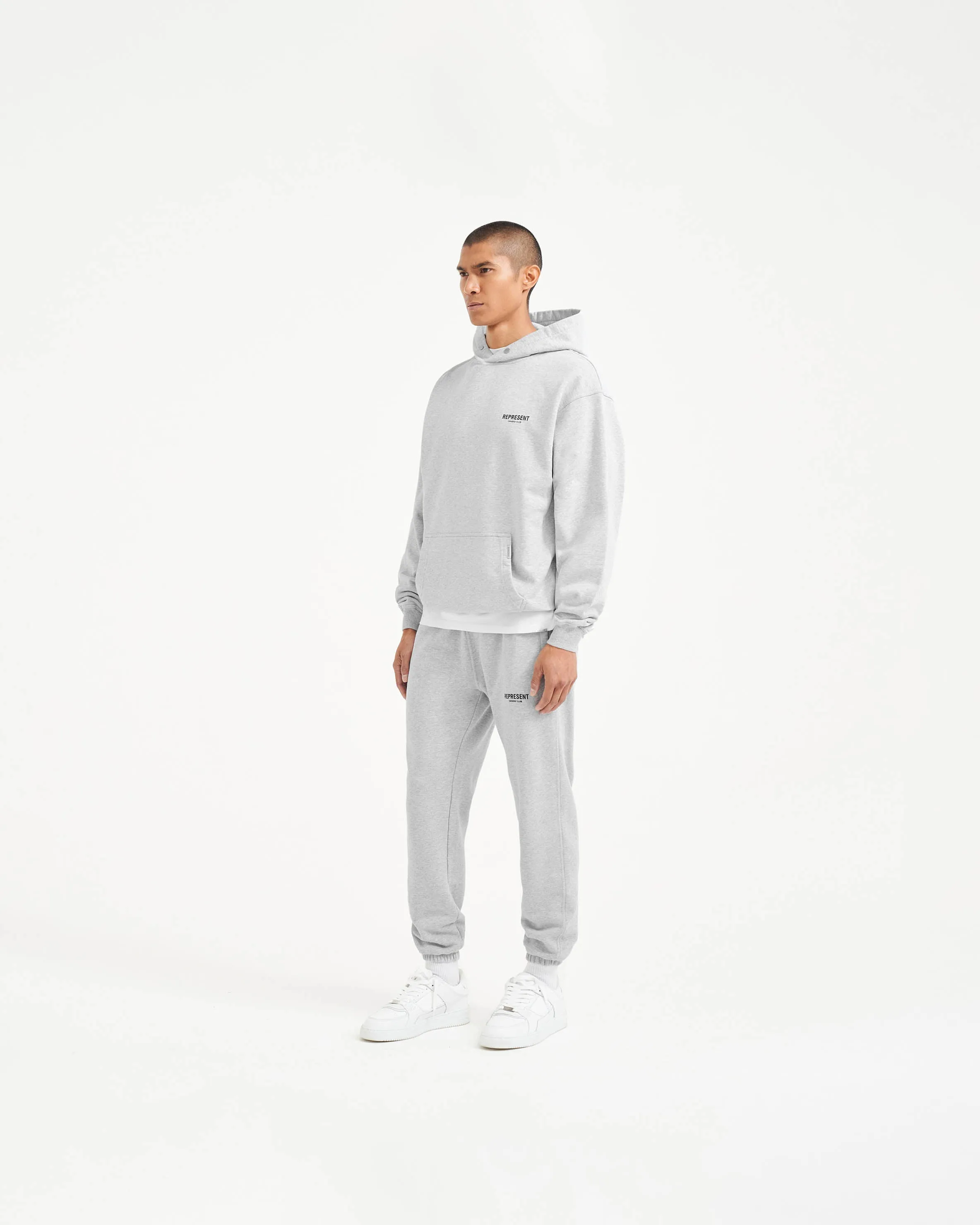 Represent Owners Club Hoodie - Ash Grey