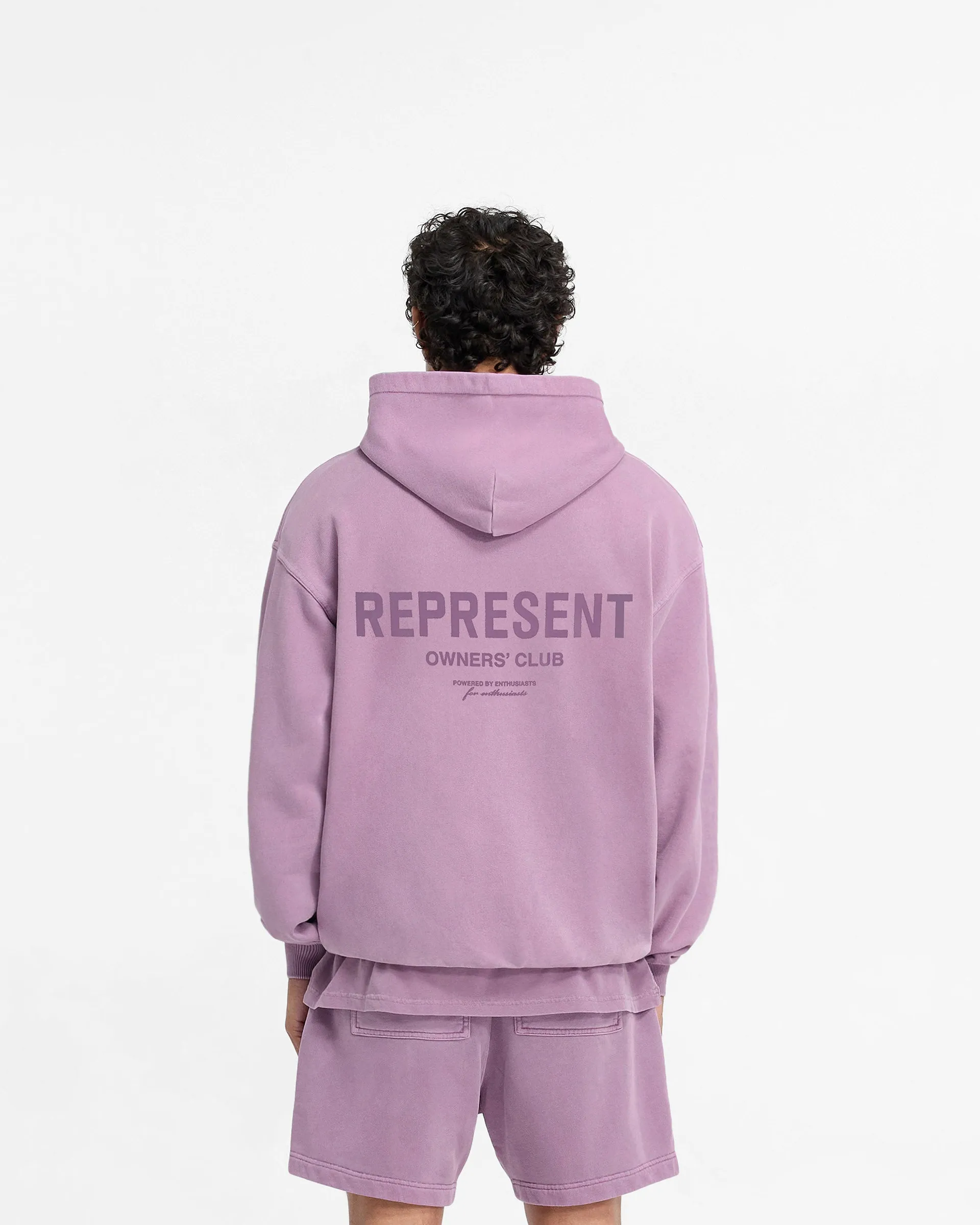 Represent Owners Club Hoodie - Mid Purple