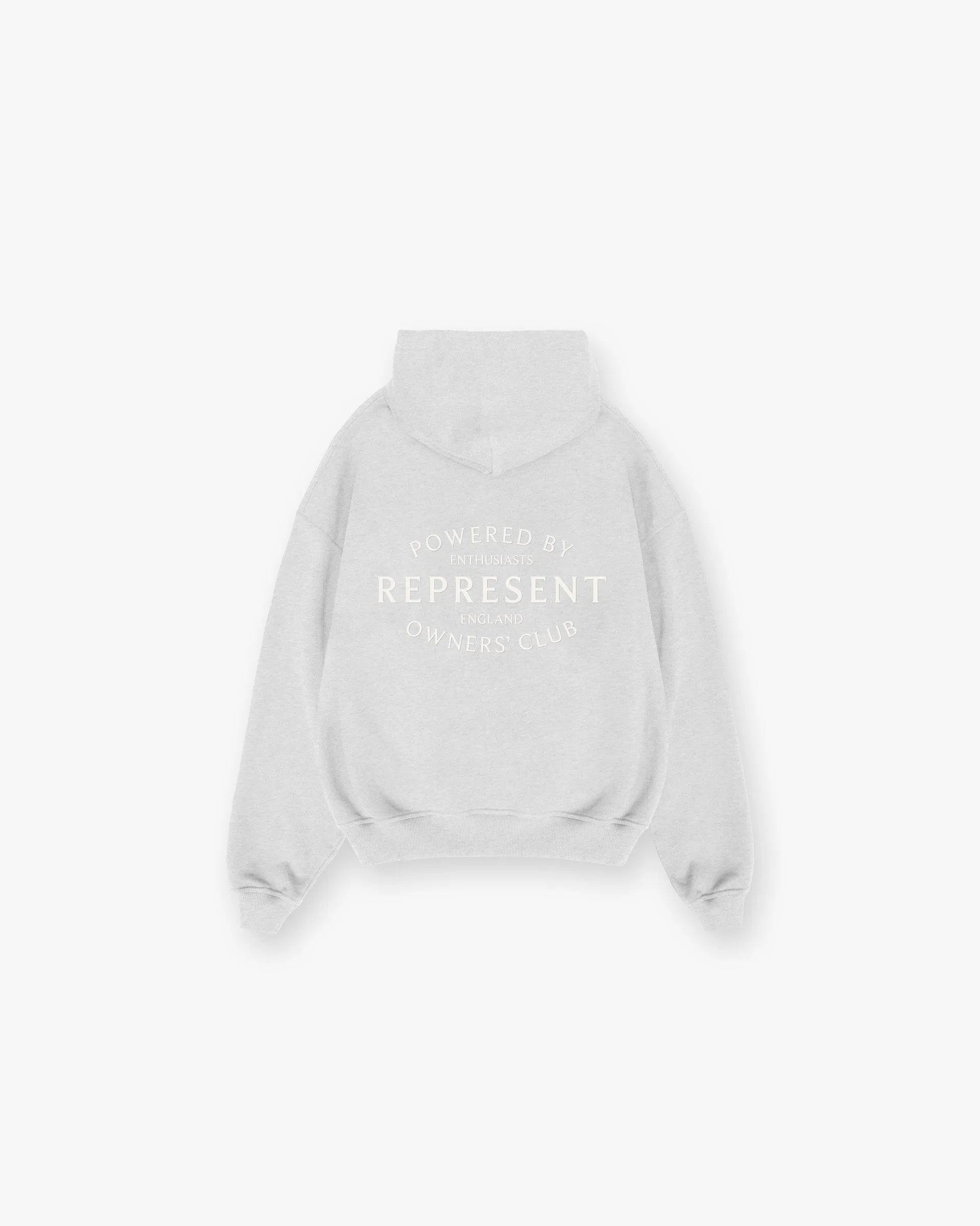 Represent Owners Club Stamp Hoodie - Ash Grey