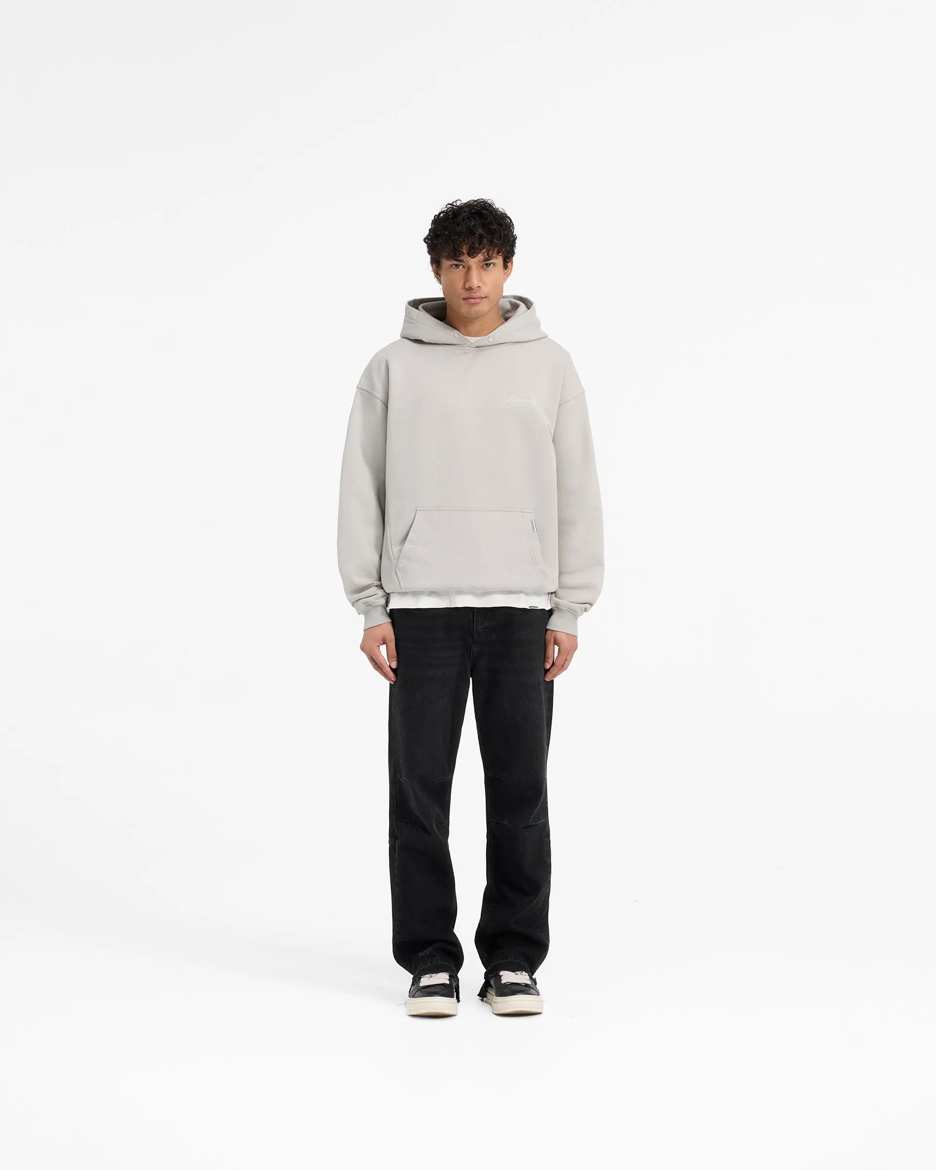 Represent X Ounass Owners Club Script Hoodie - Rock