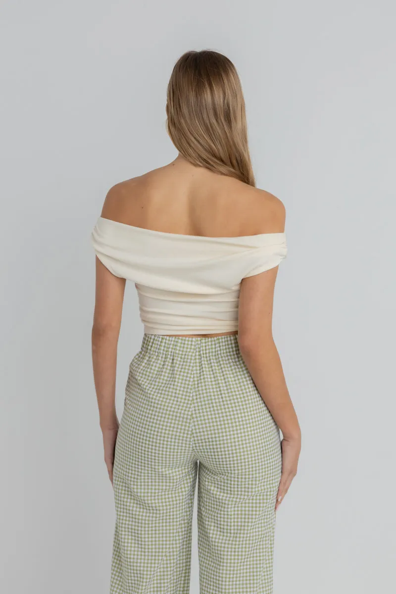 RHYTHM Lana Gingham Pant