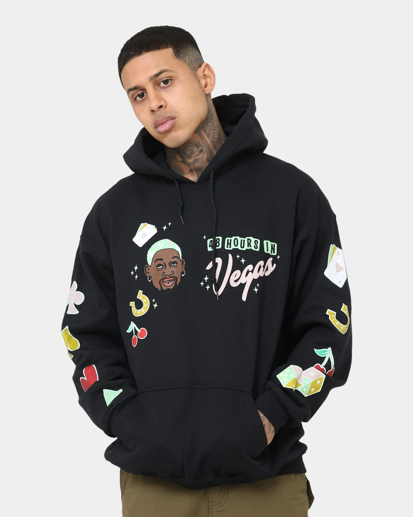 Rodman Brand 48 Hours In Vegas Hoodie Black