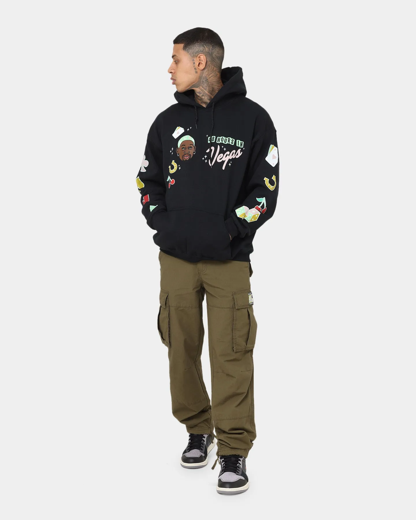 Rodman Brand 48 Hours In Vegas Hoodie Black