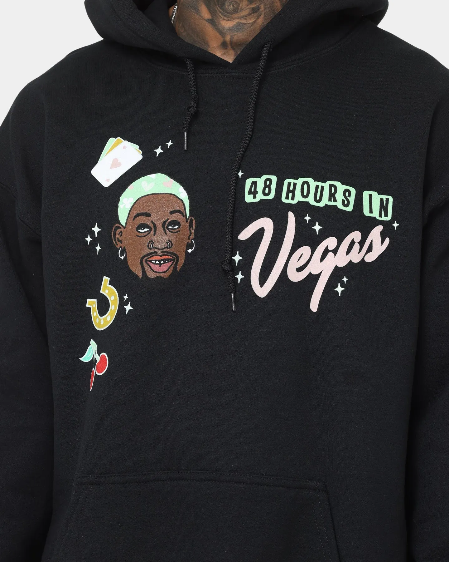 Rodman Brand 48 Hours In Vegas Hoodie Black