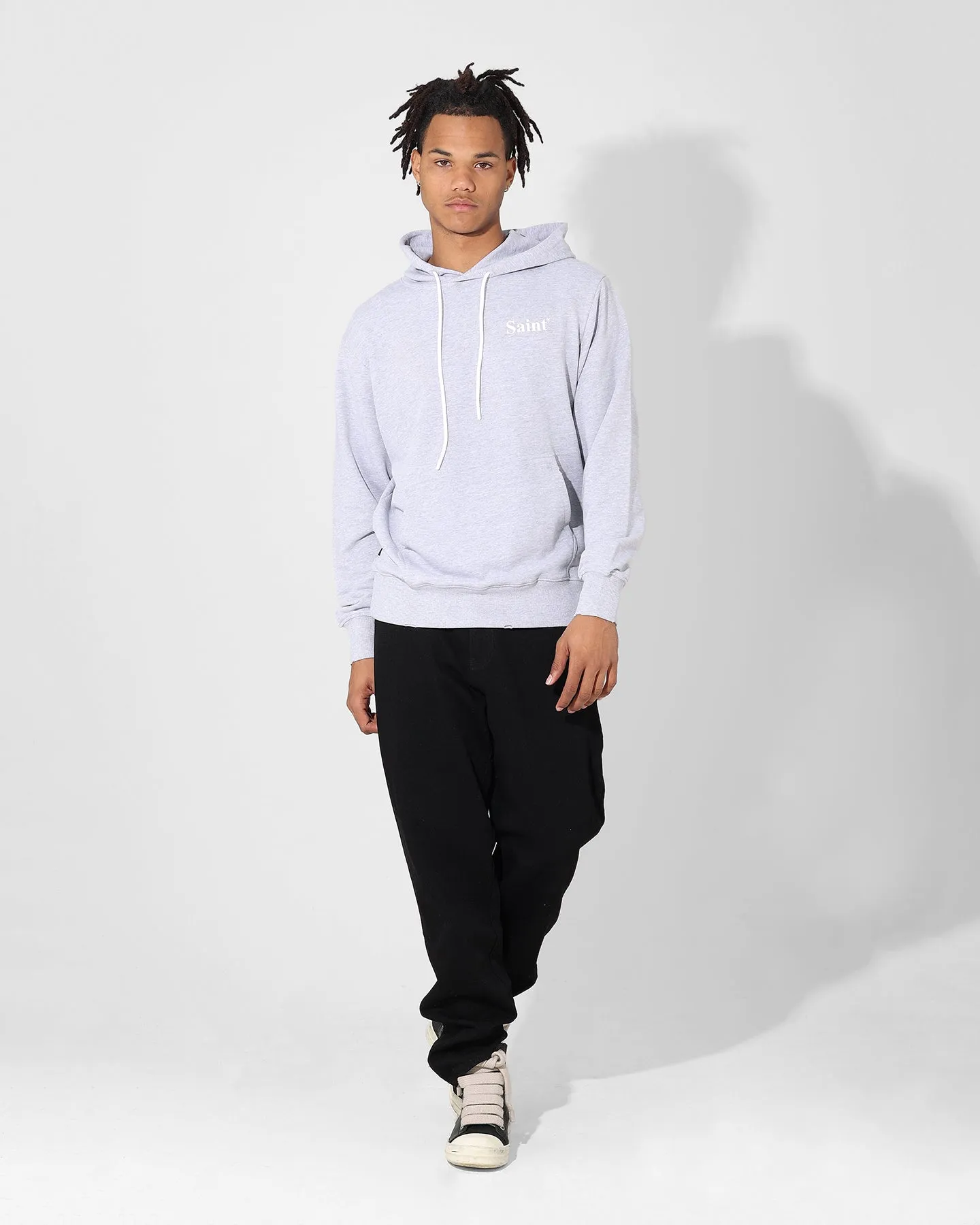 Saint Morta Classique Hoodie Grey Marle