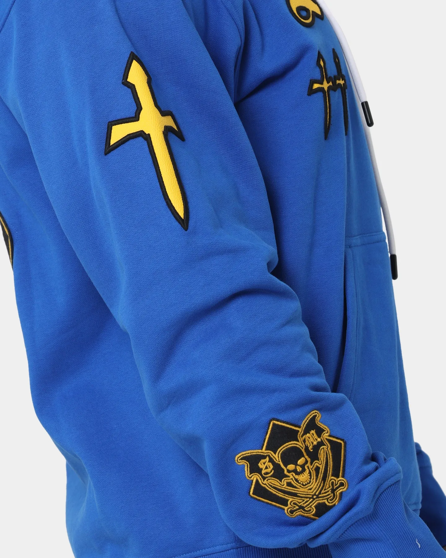 Saint Morta Graveyard Hoodie Royal/Black/Gold