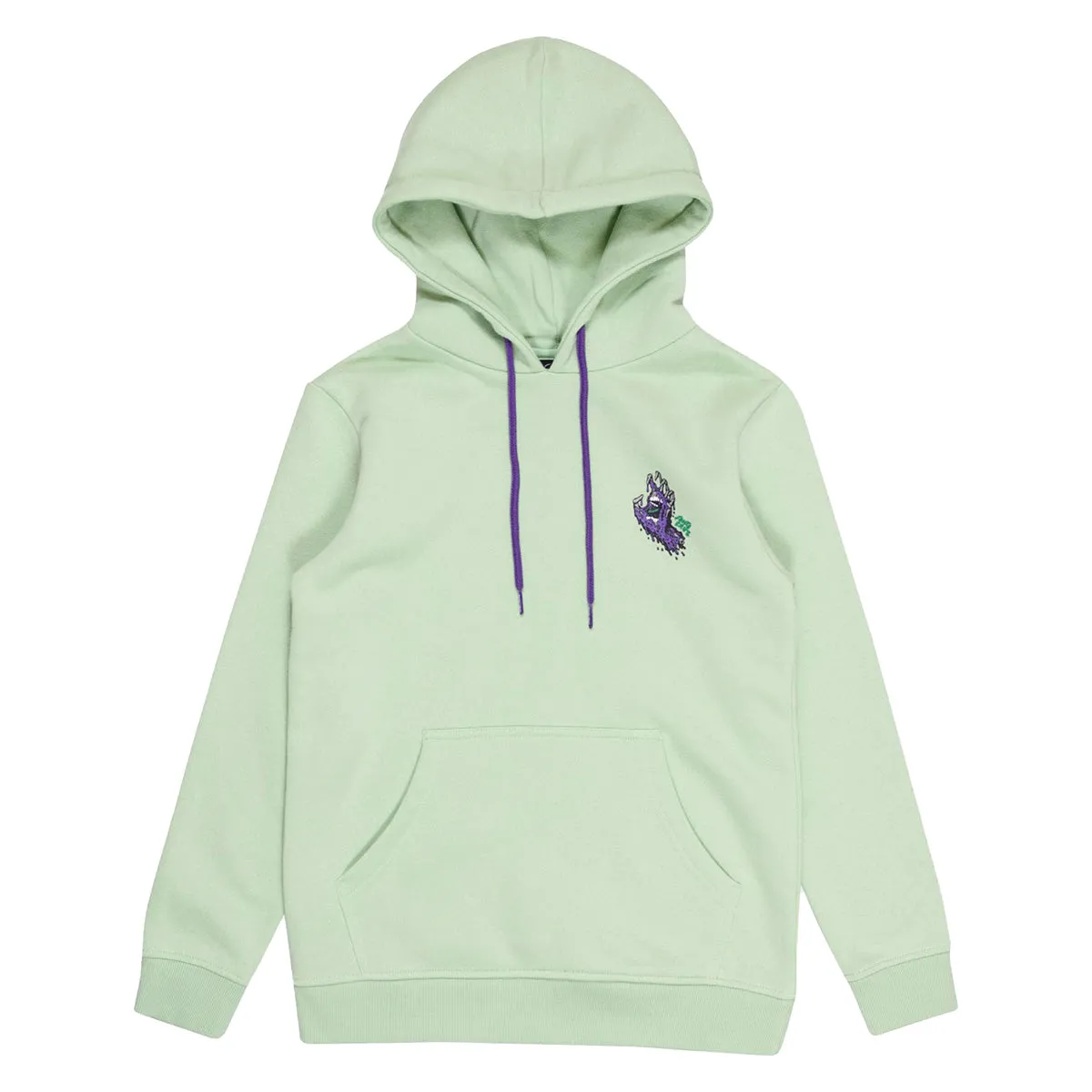 Santa Cruz - Melting Hand Youth Hoodie Sage