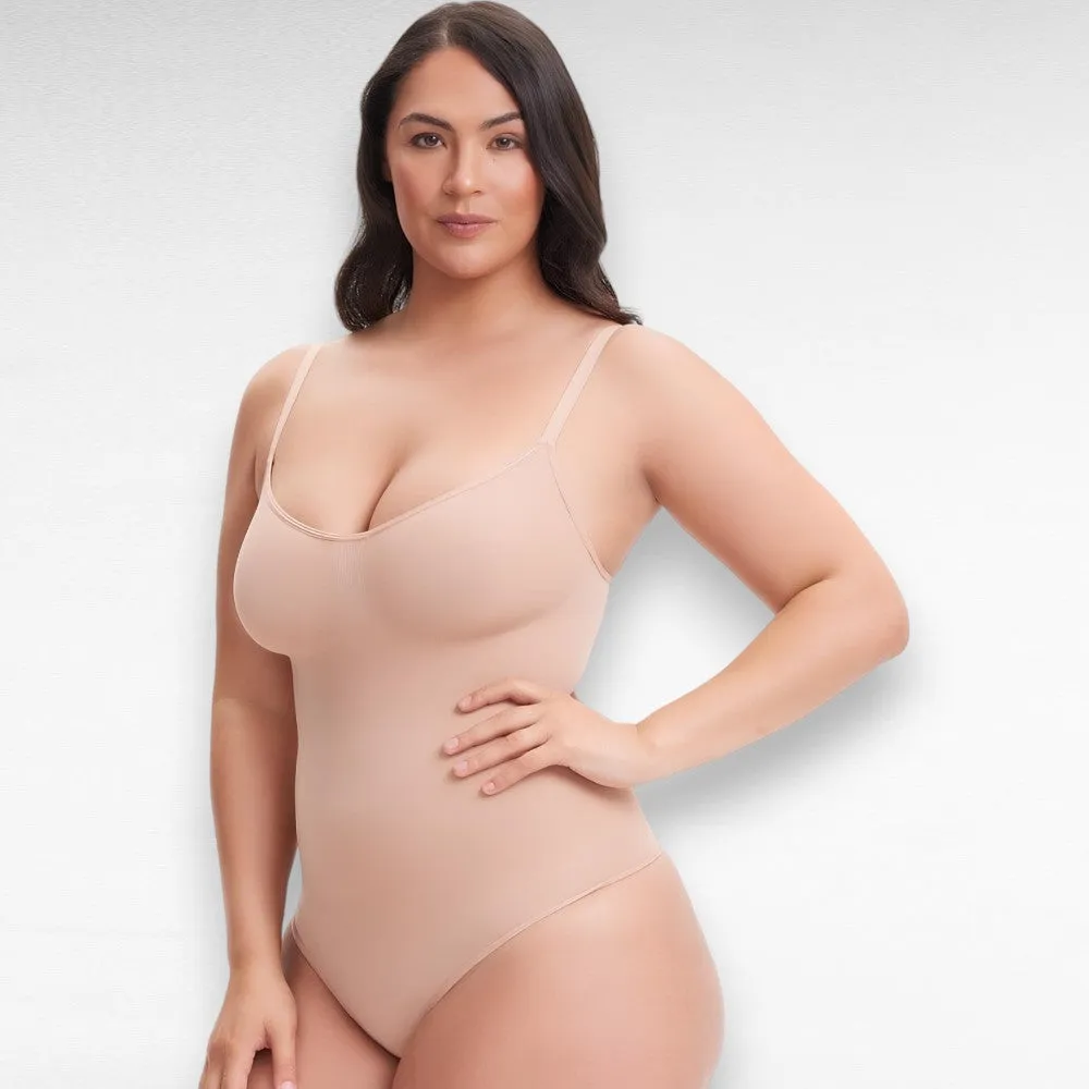 Sculpting Shapewear Thong Bodysuit