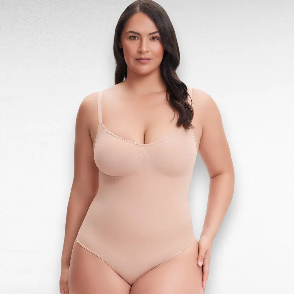 Sculpting Shapewear Thong Bodysuit