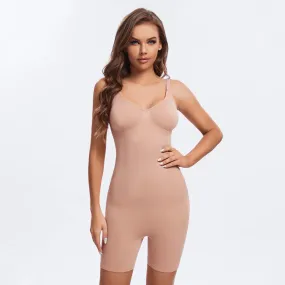 Seamless V-Neck Shaping Bodysuit