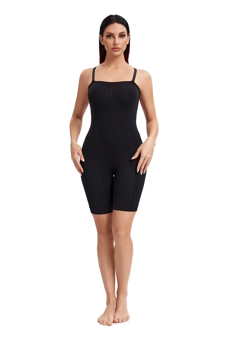 Seamless V-Neck Shaping Bodysuit