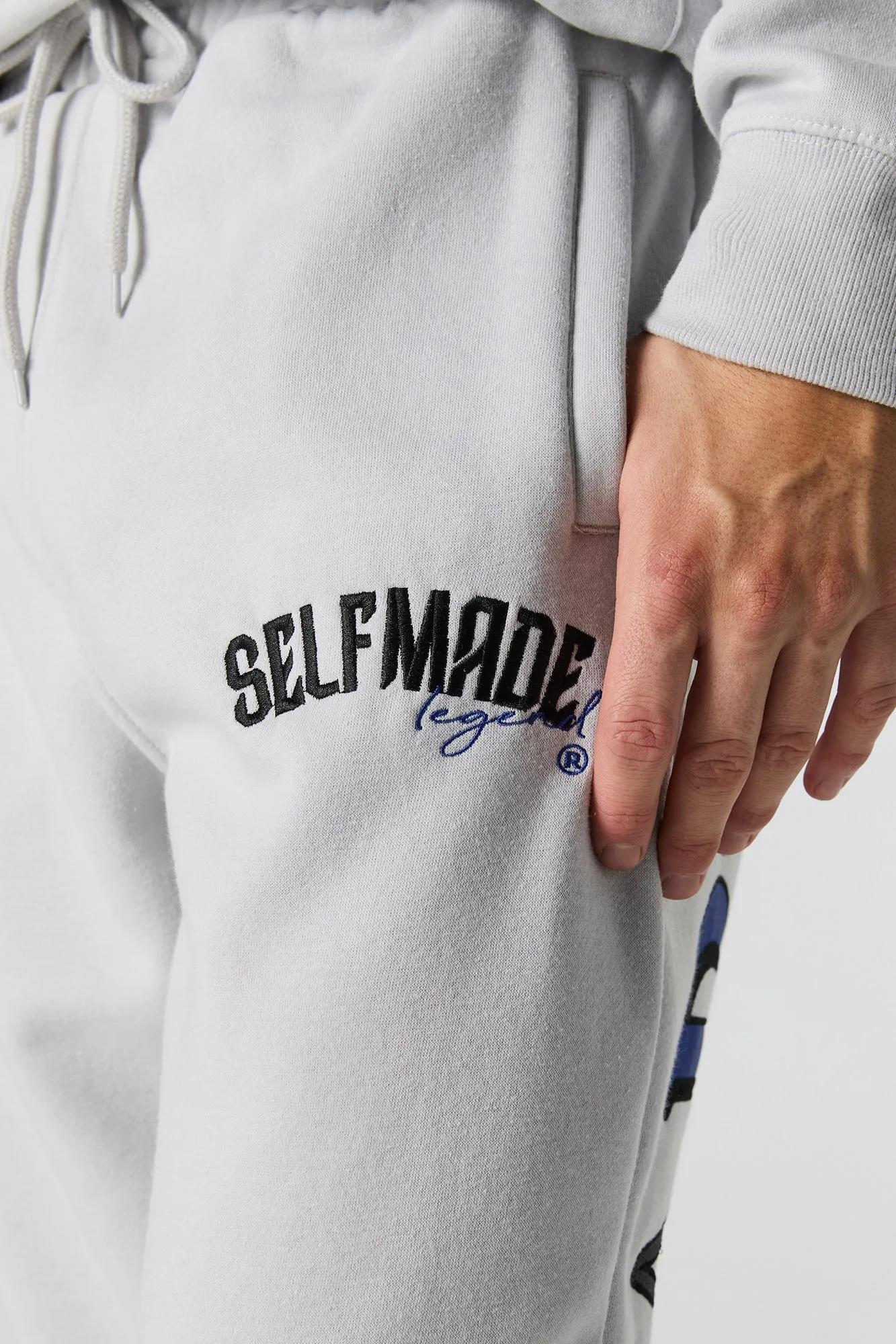 Self Made Legend Embroidered Fleece Jogger