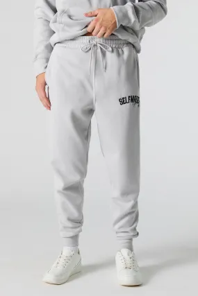 Self Made Legend Embroidered Fleece Jogger