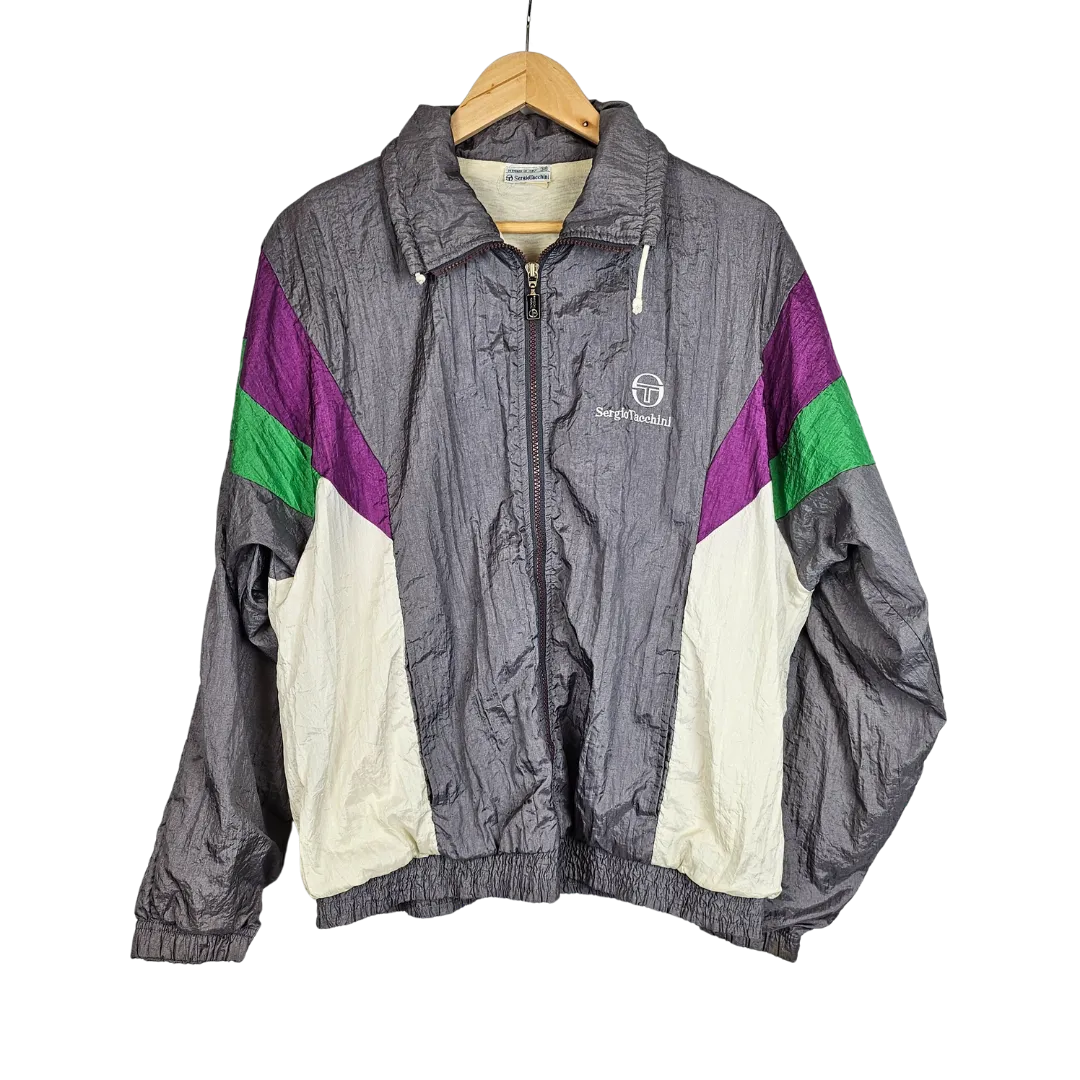 Sergitacchini Zip Up Track Retro Jacket - M