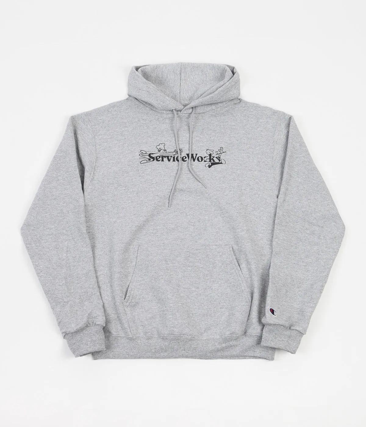 Service Works Chase Hoodie - Heather Grey