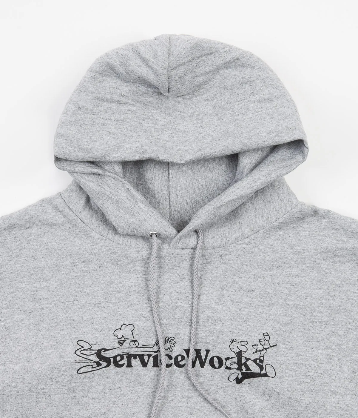 Service Works Chase Hoodie - Heather Grey