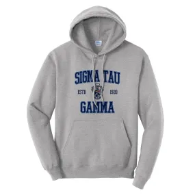 Sig Tau Classic Crest Hoodie