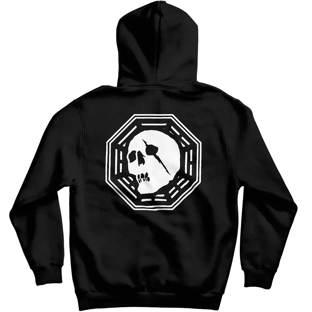 SKULL FLEECE HOODIE MENS 2024