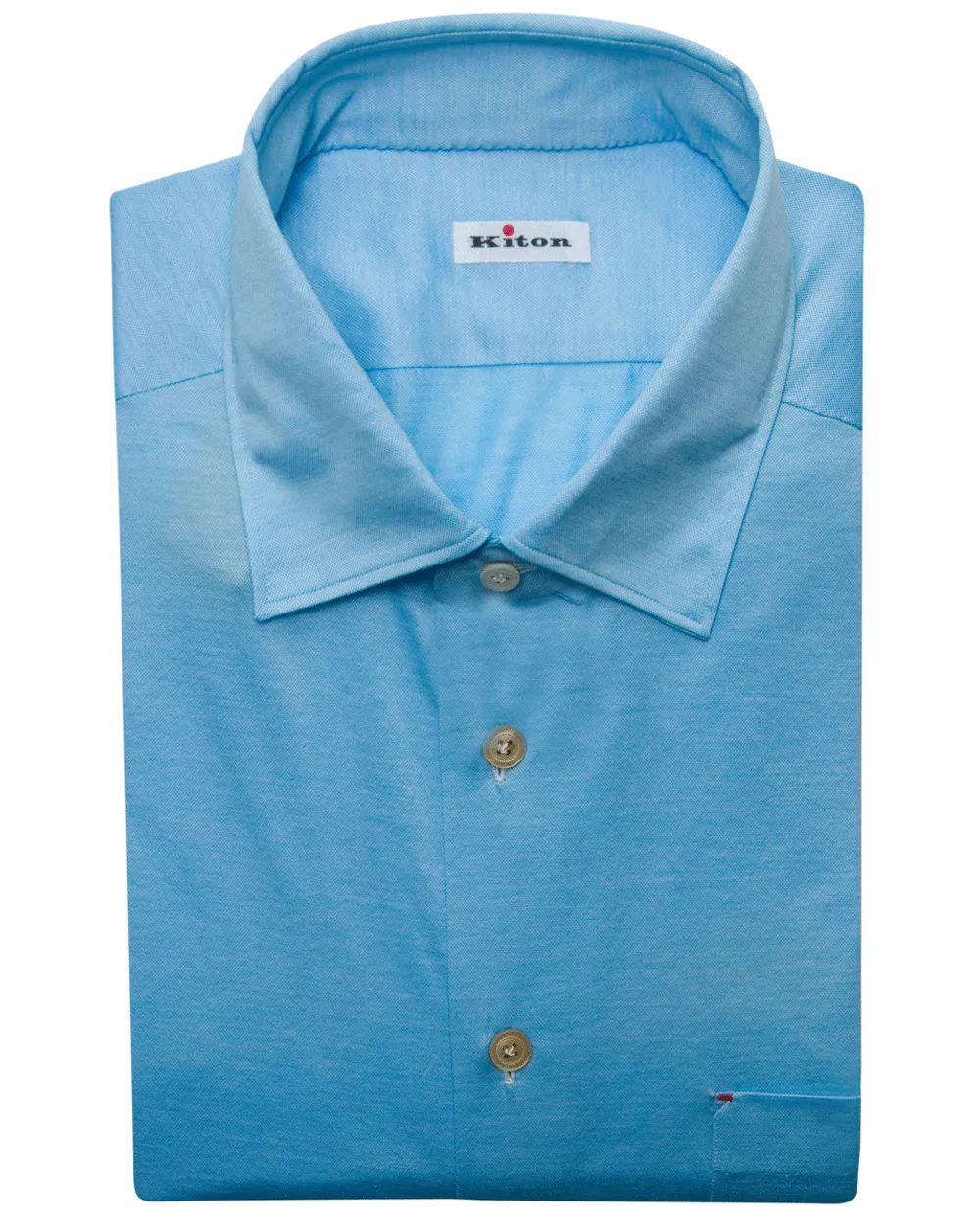 Sky Blue Jersey Knit Sportshirt