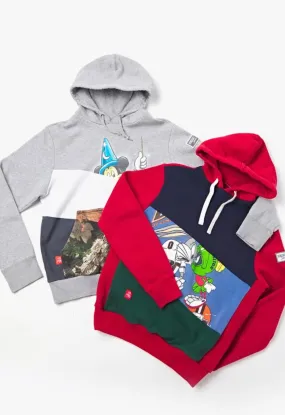 SLASHED MIX AND MATCH HOODIE RANDOM SELECTION