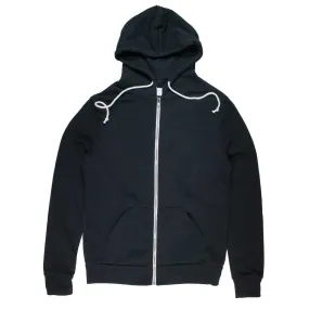 Solid Threads Zip Up Hoodie