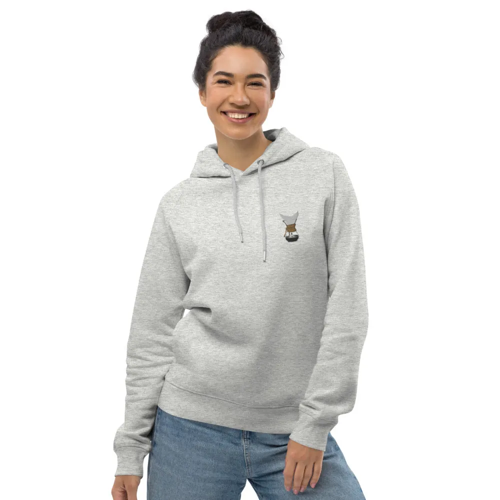 Sophisticated Filter | Bestickter Bio Baumwoll Frauen Hoodie